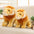 Simulation lion plush toy