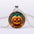 Halloween Round Pumpkin Ghost Bat Necklace - Unisex Fashion Jewelry