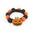 Halloween Pet Fur Ball Collar Pumpkin Accessories